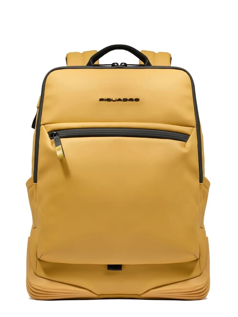 PIQUADRO CORNER SPECIALE GOMMATO Sac à dos pour ordinateur portable 15,6" jaune - Sacs à dos pour ordinateur portable