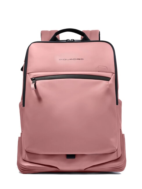 PIQUADRO CORNER SPECIALE GOMMATO Sac à dos pour ordinateur portable 15,6" ROSA - Sacs à dos pour ordinateur portable