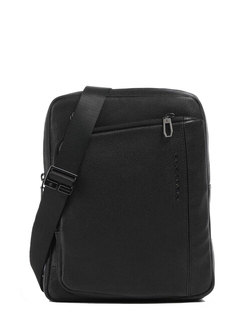 PIQUADRO CRONUS Étui en cuir pour iPad Noir - Sacs en Bandoulières pour Homme