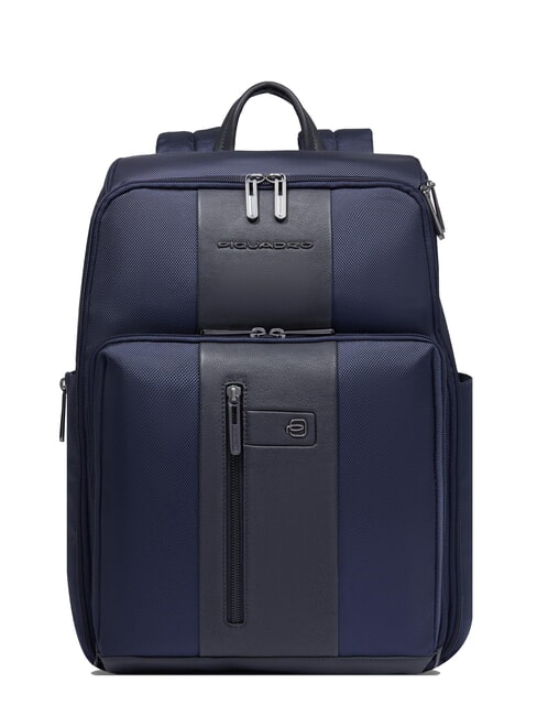 PIQUADRO BRIEF 2 Sac à dos de voyage Underseat pour ordinateur portable 15,6 pouces bleu - Sacs à dos pour ordinateur portable