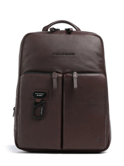 PIQUADRO HARPER Sac à dos extensible pour ordinateur portable 14 pouces MORO - Sacs à dos pour ordinateur portable