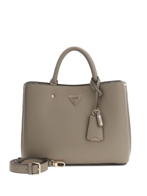 GUESS MERIDIAN 2 Sac à bandoulière taupe foncé - Sacs pour Femme
