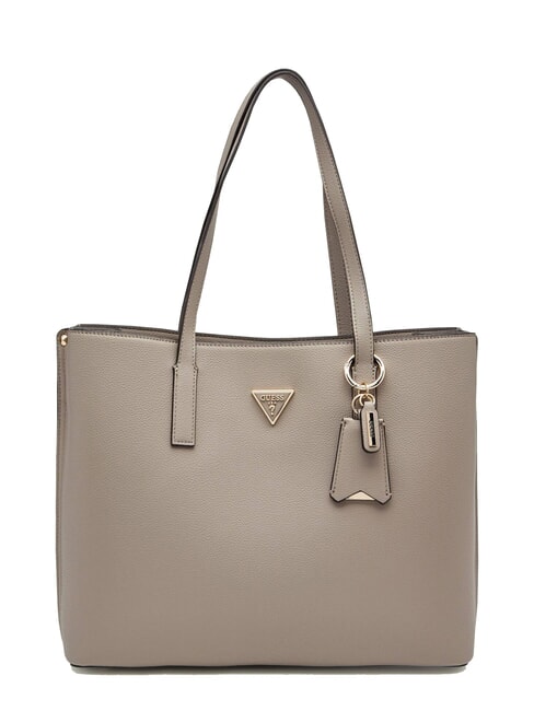 GUESS MERIDIAN 2 Sac à bandoulière taupe foncé - Sacs pour Femme