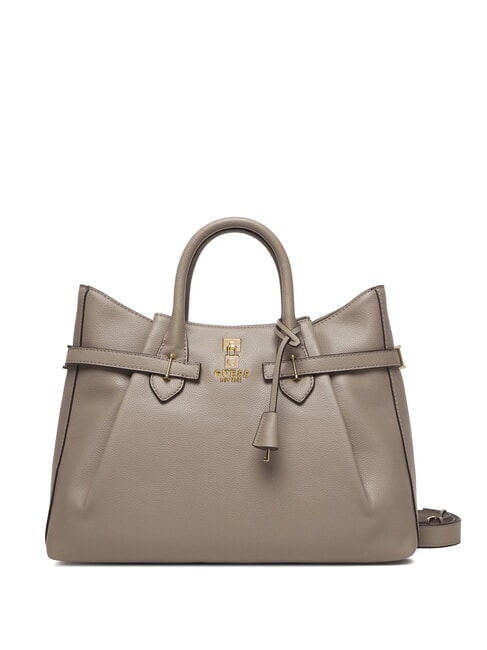 GUESS YESBA Sac à main avec bandoulière taupe foncé - Sacs pour Femme