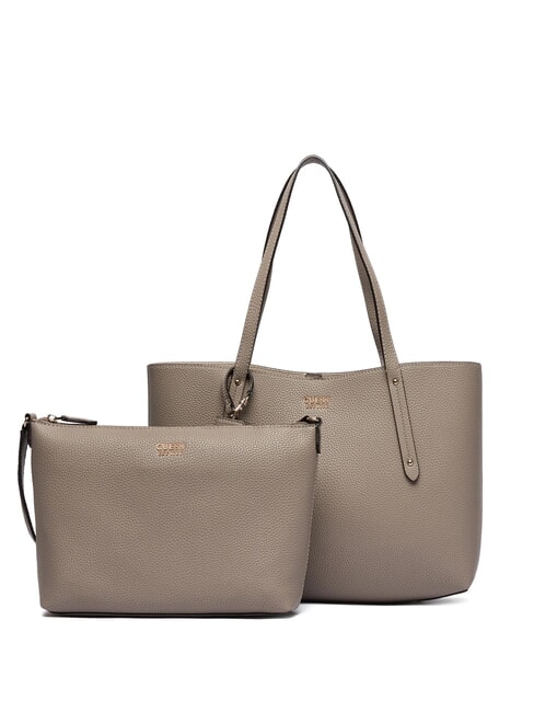 GUESS BRENTON Sac à bandoulière taupe foncé - Sacs pour Femme