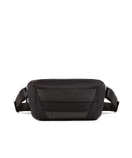 PIQUADRO TRAKAI Sac ceinture en cuir et tissu - Sacs banane