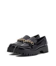 GUESS ALMER mocassins &agrave; cha&icirc;ne et logo strass - Chaussures Femme