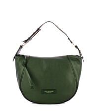 THE BRIDGE DOMITILLA sac bandouli&egrave;re hobo en cuir malachite de couleur or - Sacs pour Femme - 1