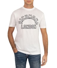 JOHN RICHMOND KORDIS BOXY T-shirt en coton &agrave; imprim&eacute; maxi - T-shirt