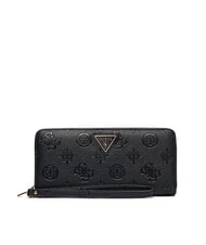 GUESS CRESIDIA 2 Grand portefeuille zipp&eacute; logo noir - Portefeuilles Femme - 1