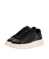 GUESS ELBA Baskets NOIR - Chaussures Homme - 1