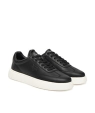 GUESS PLAZA Baskets en cuir - Chaussures Homme
