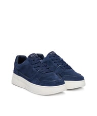 GUESS WINNO baskets en cuir su&eacute;d&eacute; - Chaussures Homme
