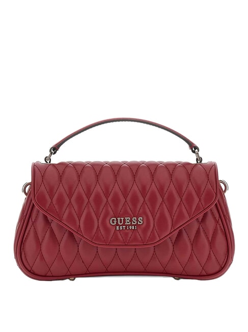 GUESS VALLA Sac à main avec bandoulière ROUGE - Sacs pour Femme