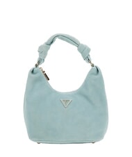 GUESS ISOTTA Sac en cuir suédé avec chaîne eucalyptus - Sacs pour Femme - 1