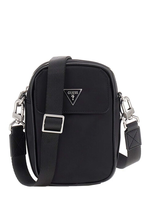 GUESS MILANO Sachet NOIR - Sacs en Bandoulières pour Homme