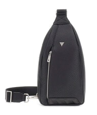 GUESS TORINO Maxi sac NOIR - Sacs en Bandouli&egrave;res pour Homme - 1