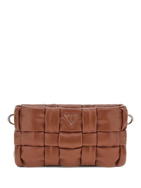 GUESS MARION Mini sac bandoulière COGNAC - Sacs pour Femme