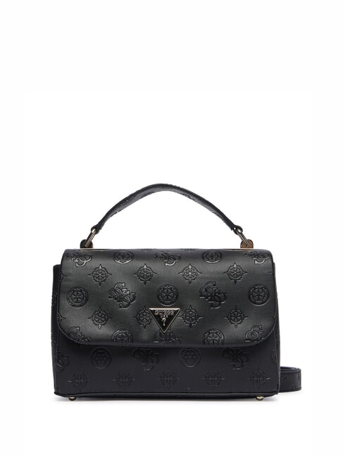 GUESS TISHA Sac à main avec bandoulière logo noir - Sacs pour Femme