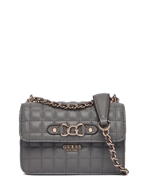 GUESS NADIRA Mini sac bandoulière ardoise - Sacs pour Femme