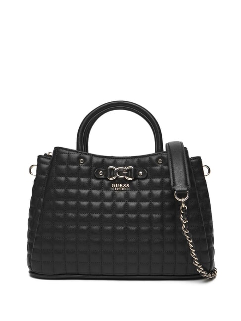 GUESS NADIRA Sac à main matelassé avec bandoulière NOIR - Sacs pour Femme