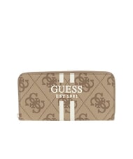 GUESS LAUREL 2 Grand portefeuille zipp&eacute; LOGO DE LAIT - Portefeuilles Femme - 1
