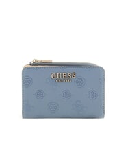 GUESS PHOEBE Porte-monnaie compact logo en ardoise - Portefeuilles Femme - 1