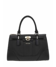 GUESS GREYSON Sac &agrave; main avec bandouli&egrave;re NOIR - Sacs pour Femme - 1