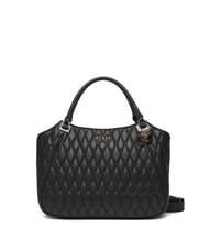 GUESS VALLA Sac &agrave; main matelass&eacute; avec bandouli&egrave;re NOIR - Sacs pour Femme - 1