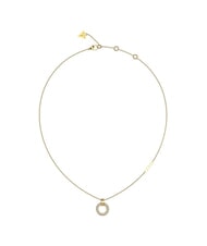 GUESS CIRCLE LIGHTS Collier avec cercle et cristaux or jaune - Colliers - 1