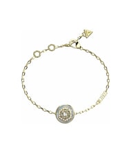 GUESS LA FLEUR Bracelet avec m&eacute;daillon de fleur or jaune - Bracelets - 1