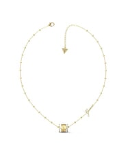 GUESS ROUND HARMONY Collier or jaune - Colliers - 1