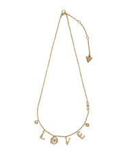 GUESS 4 LOVE Collier avec breloques LOVE or jaune - Colliers - 1