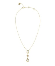 GUESS 4G LIGHT Collier avec pendentif et zirconias or jaune - Colliers - 1