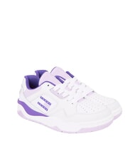 TOMMY HILFIGER TJW NEW BASKET Baskets en cuir violet - Chaussures Femme - 1
