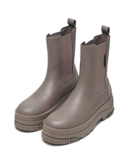 TOMMY HILFIGER TH JEANS  Bottines hautes en cuir - Chaussures Femme