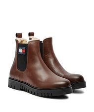 TOMMY HILFIGER TH JEANS bottines en cuir - Chaussures Femme