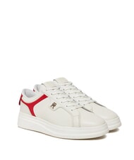 TOMMY HILFIGER POINTY COURT Baskets en cuir - Chaussures Femme