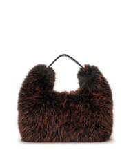 GUESS KATIA sac bandouli&egrave;re marron et noir multicolore - Sacs pour Femme - 1