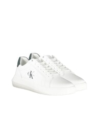 CALVIN KLEIN CHUNKY CUPSOLE MONO Baskets en cuir or - Chaussures Homme - 1