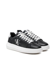CALVIN KLEIN CK JEANS  Chunky Cupsole Baskets en cuir - Chaussures Femme