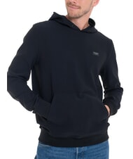 GUESS TECH STRECH sweat &agrave; capuche en tissu technique jetbla - Pulls molletonn&eacute;s - 1