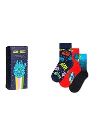HAPPY SOCKS KIDS STAR WARS Coffret cadeau 3 paires de chaussettes multicolore - Chaussettes unisexes - 1