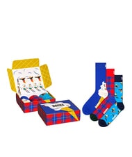 HAPPY SOCKS DOWNHILL SKIING Coffret cadeau 3 paires de chaussettes 6300 - Chaussettes Femme - 1