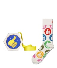 HAPPY SOCKS MEDAL Coffret cadeau 1 paire de chaussettes bleu - Chaussettes pour hommes - 1