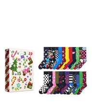 HAPPY SOCKS ADVENT Coffret cadeau de 24 paires de chaussettes - Chaussettes pour hommes