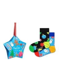HAPPY SOCKS HOLIDAY KIDS Coffret cadeau 2 paires de chaussettes - Chaussettes unisexes
