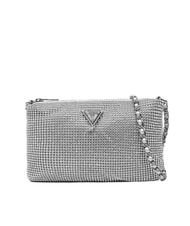 GUESS CRYSTAL Sac bandouli&egrave;re orn&eacute; de strass argent - Sacs pour Femme - 1