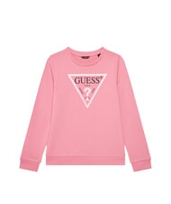 GUESS CORE KIDS Sweat-shirt avec imprim&eacute; logo triangulaire rose gel&eacute;e - B&eacute;b&eacute; Sweat - 1