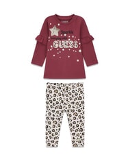 GUESS KIDS MINI ME Ensemble t-shirt &agrave; manches longues et leggings - Barboteuses et tenues pour b&eacute;b&eacute;